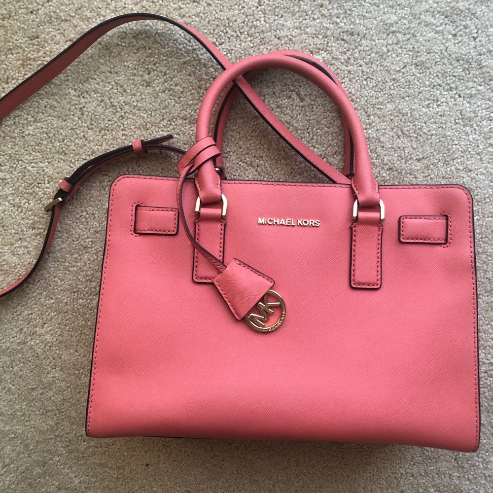 Gorgeous and Coral MK purse